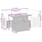 vidaXL 5-tlg. Garten-Sofagarnitur mit Kissen Beige Poly Rattan vidaXL 5-tlg. Garten-Sofagarnitur mit Kissen Beige Poly Rattan