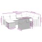 vidaXL 8-tlg. Garten-Sofagarnitur mit Kissen Beige Poly Rattan vidaXL 8-tlg. Garten-Sofagarnitur mit Kissen Beige Poly Rattan