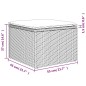 vidaXL 6-tlg. Garten-Sofagarnitur mit Kissen Hellgrau Poly Rattan vidaXL 6-tlg. Garten-Sofagarnitur mit Kissen Hellgrau Poly Rattan