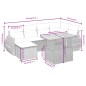 vidaXL 7-tlg. Garten-Sofagarnitur mit Kissen Beige Poly Rattan vidaXL 7-tlg. Garten-Sofagarnitur mit Kissen Beige Poly Rattan