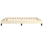 vidaXL Bettgestell Creme 180x200 cm Kunstleder vidaXL Bettgestell Creme 180x200 cm Kunstleder