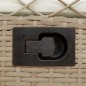 vidaXL Gartensessel 2 Stk. Verstellbar Beige Poly Rattan vidaXL Gartensessel 2 Stk. Verstellbar Beige Poly Rattan