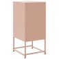 vidaXL Nachttisch Rosa 36x39x78 cm Stahl vidaXL Nachttisch Rosa 36x39x78 cm Stahl