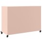 vidaXL Sideboard Rosa 100,5x39x72 cm Stahl vidaXL Sideboard Rosa 100,5x39x72 cm Stahl