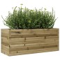 vidaXL Pflanzkübel 110x40x45,5 cm Kiefernholz Imprägniert vidaXL Pflanzkübel 110x40x45,5 cm Kiefernholz Imprägniert