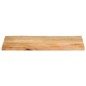 vidaXL Tischplatte mit Baumkante 110x60x2,5 cm Massivholz Mango vidaXL Tischplatte mit Baumkante 110x60x2,5 cm Massivholz Mango
