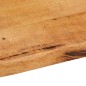 vidaXL Tischplatte mit Baumkante 110x60x2,5 cm Massivholz Mango vidaXL Tischplatte mit Baumkante 110x60x2,5 cm Massivholz Mango