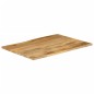 vidaXL Tischplatte mit Baumkante 110x80x2,5 cm Massivholz Mango vidaXL Tischplatte mit Baumkante 110x80x2,5 cm Massivholz Mango