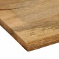 vidaXL Tischplatte mit Baumkante 110x80x2,5 cm Massivholz Mango vidaXL Tischplatte mit Baumkante 110x80x2,5 cm Massivholz Mango