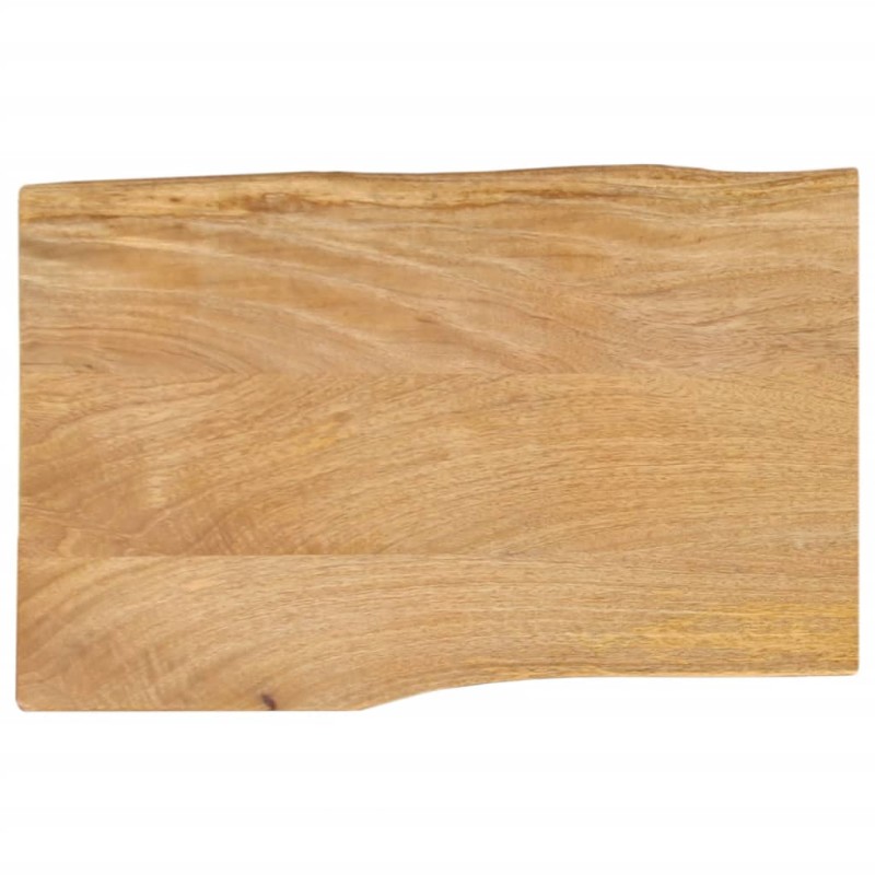 vidaXL Tischplatte mit Baumkante 50x40x3,8 cm Massivholz Mango vidaXL Tischplatte mit Baumkante 50x40x3,8 cm Massivholz Mango
