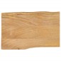 vidaXL Tischplatte mit Baumkante 50x40x3,8 cm Massivholz Mango vidaXL Tischplatte mit Baumkante 50x40x3,8 cm Massivholz Mango