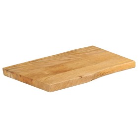 vidaXL Tischplatte mit Baumkante 50x40x3,8 cm Massivholz Mango