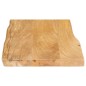 vidaXL Tischplatte mit Baumkante 50x40x3,8 cm Massivholz Mango vidaXL Tischplatte mit Baumkante 50x40x3,8 cm Massivholz Mango