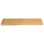 vidaXL Tischplatte mit Baumkante 90x40x3,8 cm Massivholz Mango vidaXL Tischplatte mit Baumkante 90x40x3,8 cm Massivholz Mango