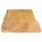vidaXL Tischplatte mit Baumkante 90x40x3,8 cm Massivholz Mango vidaXL Tischplatte mit Baumkante 90x40x3,8 cm Massivholz Mango