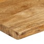 vidaXL Tischplatte mit Baumkante 90x40x3,8 cm Massivholz Mango vidaXL Tischplatte mit Baumkante 90x40x3,8 cm Massivholz Mango