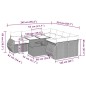 vidaXL 9-tlg. Garten-Sofagarnitur mit Kissen Beige Poly Rattan vidaXL 9-tlg. Garten-Sofagarnitur mit Kissen Beige Poly Rattan