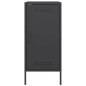vidaXL Sideboard Schwarz 36x39x79 cm Stahl vidaXL Sideboard Schwarz 36x39x79 cm Stahl