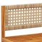 vidaXL Garten-Ecksofa mit Kissen Massivholz Akazie vidaXL Garten-Ecksofa mit Kissen Massivholz Akazie