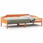 vidaXL Massivholzbett ohne Matratze Wachsbraun 90x200 Kiefernholz vidaXL Massivholzbett ohne Matratze Wachsbraun 90x200 Kiefernholz