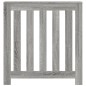 vidaXL Heizkörperverkleidung Grau Sonoma 78x20x82 cm Holzwerkstoff vidaXL Heizkörperverkleidung Grau Sonoma 78x20x82 cm Holzwerkstoff