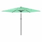 vidaXL Sonnenschirm mit Stahlmast Grün 288x288x225 cm vidaXL Sonnenschirm mit Stahlmast Grün 288x288x225 cm