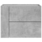 vidaXL Wand-Nachttisch Betongrau 45x30x35 cm vidaXL Wand-Nachttisch Betongrau 45x30x35 cm