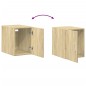 vidaXL Wandschrank Sonoma-Eiche 30x42,5x40 cm Holzwerkstoff vidaXL Wandschrank Sonoma-Eiche 30x42,5x40 cm Holzwerkstoff