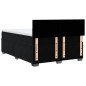 vidaXL Boxspringbett mit Matratze Schwarz 140x200 cm Samt vidaXL Boxspringbett mit Matratze Schwarz 140x200 cm Samt