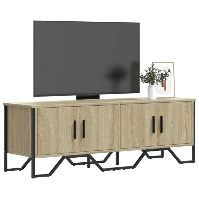 vidaXL TV-Schrank Sonoma-Eiche 122x34x41 cm Holzwerkstoff vidaXL TV-Schrank Sonoma-Eiche 122x34x41 cm Holzwerkstoff