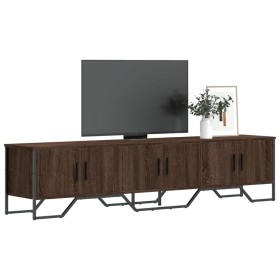 vidaXL TV-Schrank Braun Eichen-Optik 180x34x41 cm Holzwerkstoff