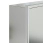 vidaXL Duschnische Gebürstet Silbern 32x32x9 cm Edelstahl vidaXL Duschnische Gebürstet Silbern 32x32x9 cm Edelstahl