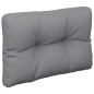 vidaXL Palettenkissen Grau 60x40x12 cm Stoff vidaXL Palettenkissen Grau 60x40x12 cm Stoff