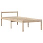 vidaXL Seniorenbett mit Kopfteil 75x190 cm Massivholz Kiefer vidaXL Seniorenbett mit Kopfteil 75x190 cm Massivholz Kiefer