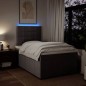vidaXL Boxspringbett mit Matratze Taupe 120x190 cm Stoff vidaXL Boxspringbett mit Matratze Taupe 120x190 cm Stoff