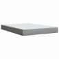 vidaXL Boxspringbett mit Matratze Hellgrau 140x200 cm Stoff vidaXL Boxspringbett mit Matratze Hellgrau 140x200 cm Stoff
