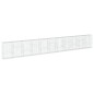 vidaXL Gabione mit Deckel 1100x50x150 cm Verzinktes Eisen vidaXL Gabione mit Deckel 1100x50x150 cm Verzinktes Eisen