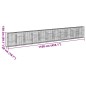vidaXL Gabione mit Deckel 1100x50x150 cm Verzinktes Eisen vidaXL Gabione mit Deckel 1100x50x150 cm Verzinktes Eisen