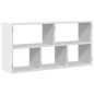 vidaXL Wandregal Weiß 100x25x50 cm Holzwerkstoff vidaXL Wandregal Weiß 100x25x50 cm Holzwerkstoff