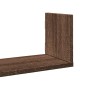 vidaXL Wandregale 3 Stk. Eichen-Optik 58x18x18 cm Holzwerkstoff vidaXL Wandregale 3 Stk. Eichen-Optik 58x18x18 cm Holzwerkstoff