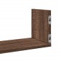 vidaXL Wandregale 3 Stk. Eichen-Optik 58x18x18 cm Holzwerkstoff vidaXL Wandregale 3 Stk. Eichen-Optik 58x18x18 cm Holzwerkstoff