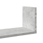 vidaXL Wandregale 3 Stk. Betongrau 80x18x18 cm Holzwerkstoff vidaXL Wandregale 3 Stk. Betongrau 80x18x18 cm Holzwerkstoff
