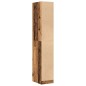 vidaXL Apothekerschrank Altholz-Optik 30x41x174,5 cm Holzwerkstoff vidaXL Apothekerschrank Altholz-Optik 30x41x174,5 cm Holzwerkstoff
