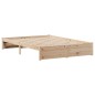 vidaXL Massivholzbett mit Regal ohne Matratze 150x200 cm Kiefernholz vidaXL Massivholzbett mit Regal ohne Matratze 150x200 cm Kiefernholz