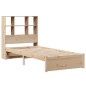 vidaXL Bücherregalbett ohne Matratze 75x190 cm Massivholz Kiefer vidaXL Bücherregalbett ohne Matratze 75x190 cm Massivholz Kiefer