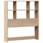 vidaXL Bücherregalbett ohne Matratze 75x190 cm Massivholz Kiefer vidaXL Bücherregalbett ohne Matratze 75x190 cm Massivholz Kiefer