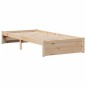 vidaXL Bücherregalbett ohne Matratze 75x190 cm Massivholz Kiefer vidaXL Bücherregalbett ohne Matratze 75x190 cm Massivholz Kiefer