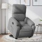 vidaXL Relaxsessel Aufstehhilfe Elektrisch Dunkelgrau Mikrofasergewebe vidaXL Relaxsessel Aufstehhilfe Elektrisch Dunkelgrau Mikrofasergewebe
