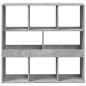 vidaXL Bücherregal/Raumteiler Betongrau 100x33x94,5 cm vidaXL Bücherregal/Raumteiler Betongrau 100x33x94,5 cm