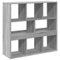 vidaXL Bücherregal/Raumteiler Grau Sonoma 100x33x94,5 cm vidaXL Bücherregal/Raumteiler Grau Sonoma 100x33x94,5 cm